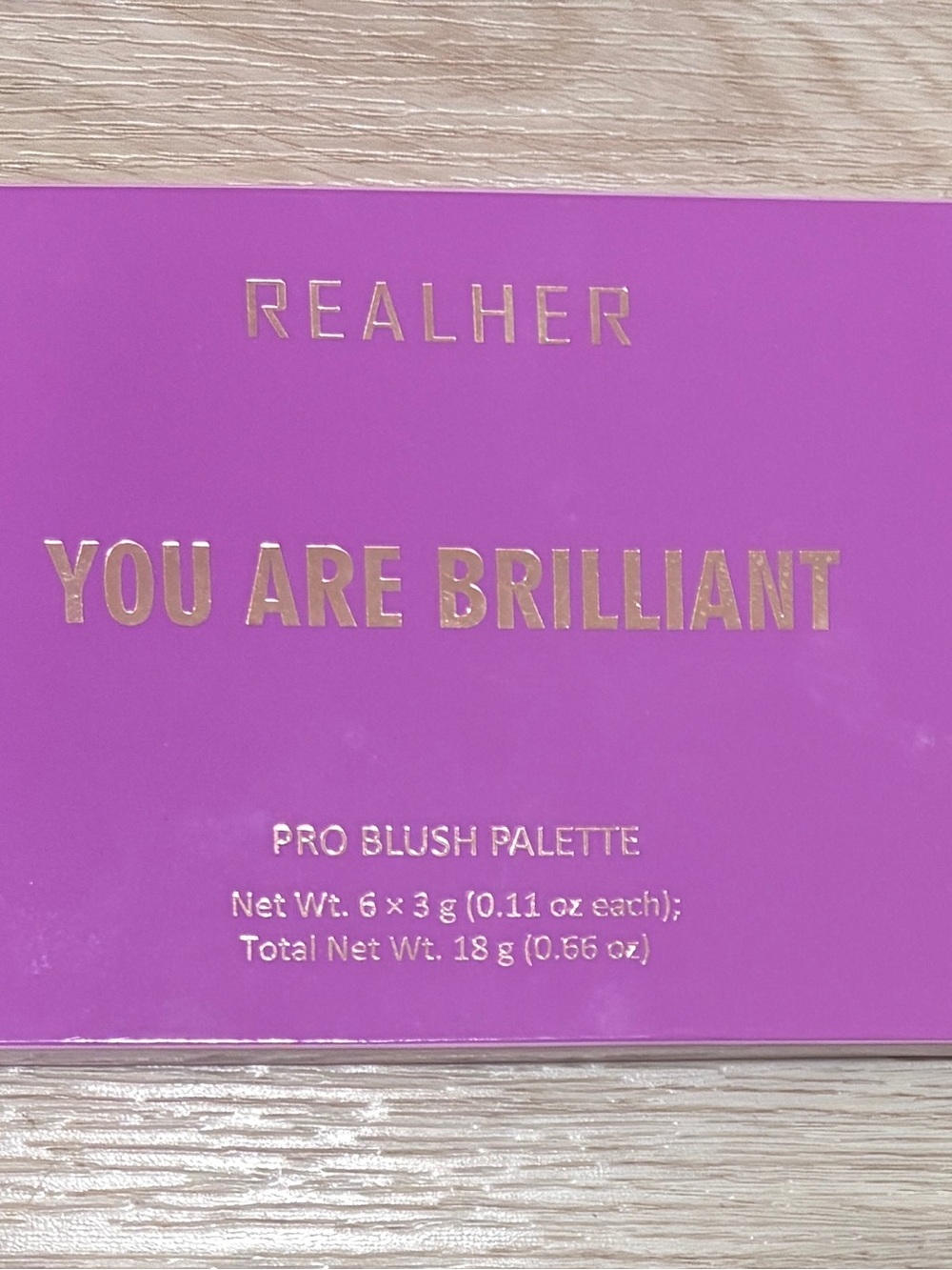 RealHer You Are Brilliant Pro Blush Palette - Pink